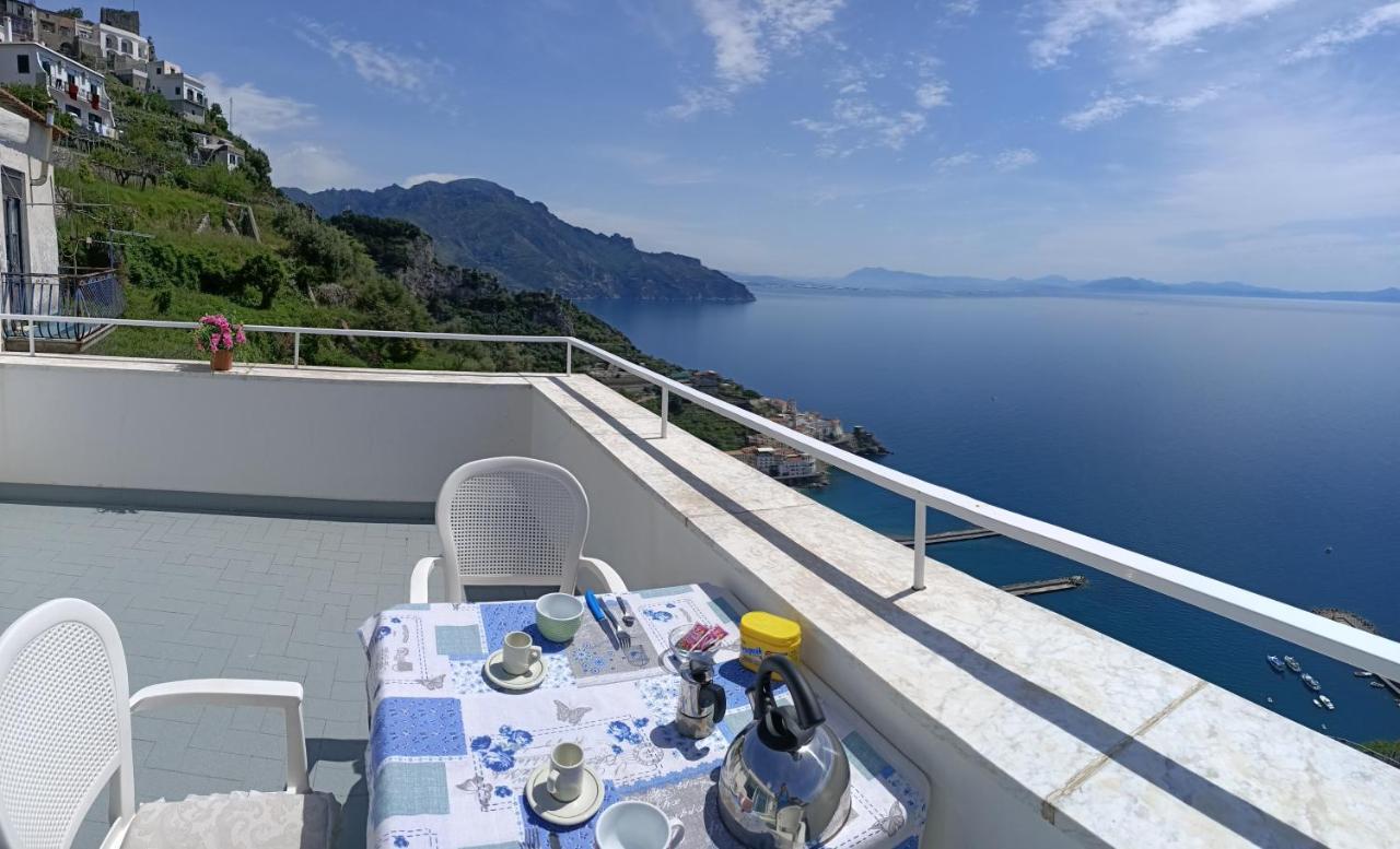 Villa La Rosa Del Mare à Amalfi Extérieur photo